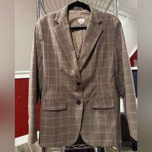 Checkered Women’s Blazer
